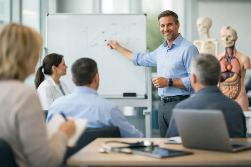 Berufliche Weiterbildung im Praxiszentrum