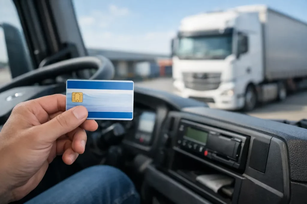 Wann ist die Fahrerkarte Pflicht im Güterverkehr?